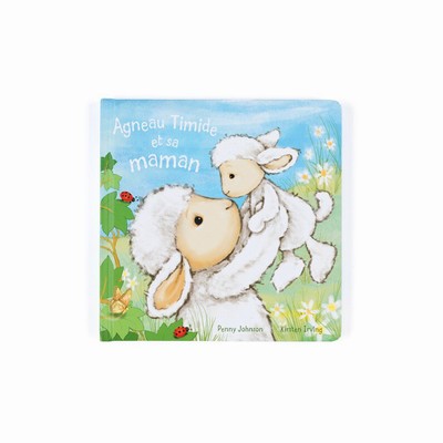 Jellycat Agneau Timide Et Sa Maman Livre Books USA | 92706UAXJ